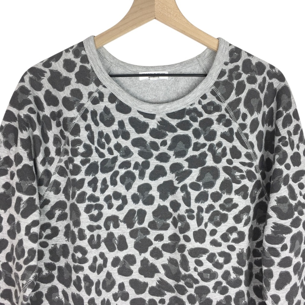 GRAYSON THREADS Sweatshirt Pullover Leopard Animal Print Loungewear Size Small - Picture 2 of 9